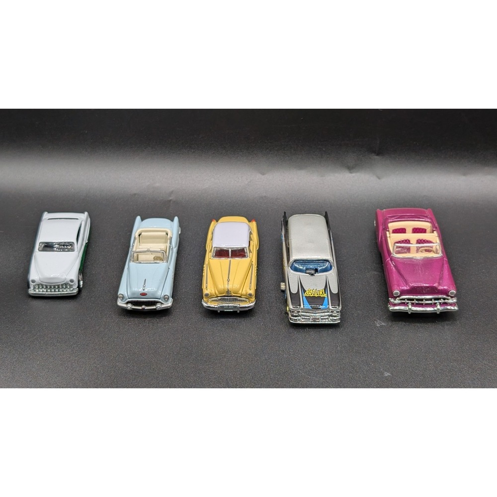 Hot Wheels, Danbury Mint, Johnny Lighting & Racing Champs Lot Of 5 Diecast Cars